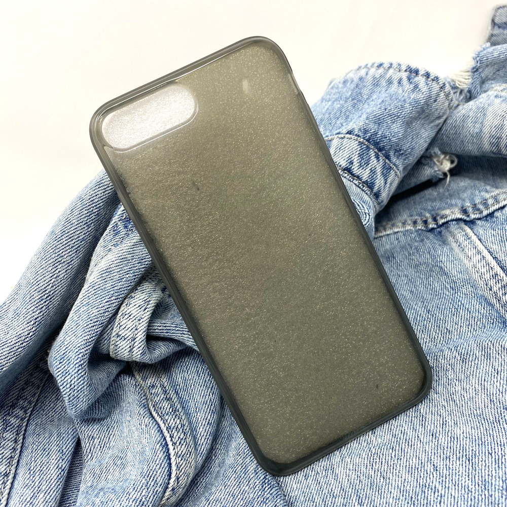 iPhone 7/8 Plus Case Clear Gray Cover NEW